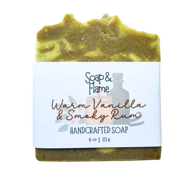 Warm Vanilla & Smoky Rum Soap