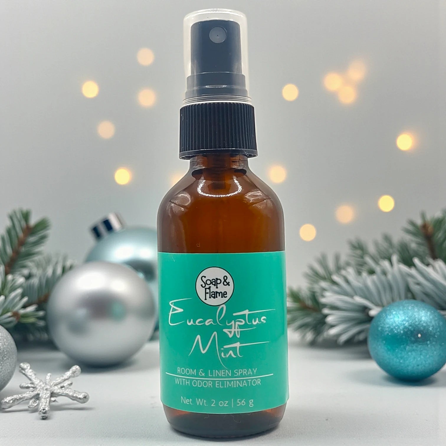 Eucalyptus Mint Room and Linen Spray with Odor Eliminator