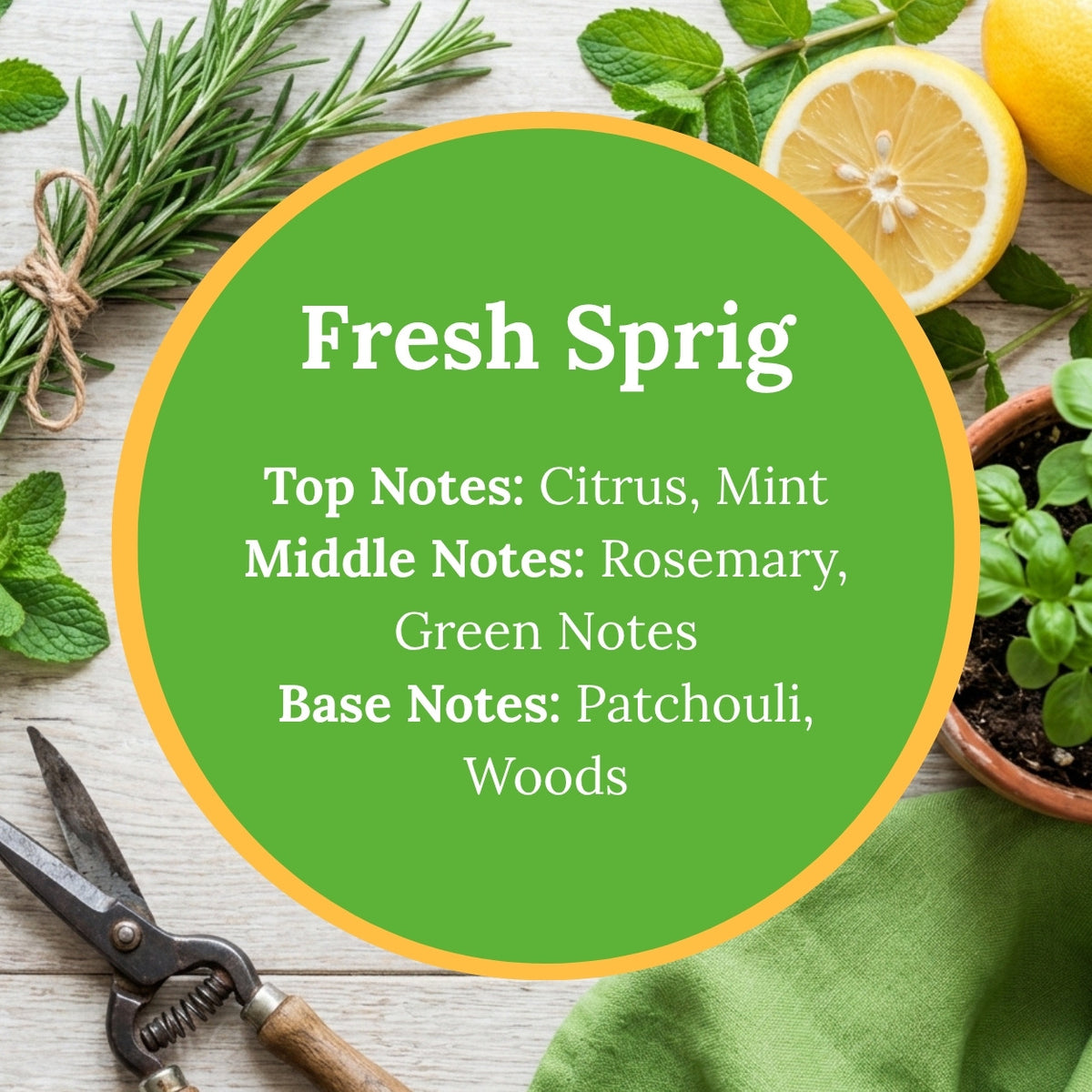 Fresh Sprig Handcrafted Soap
