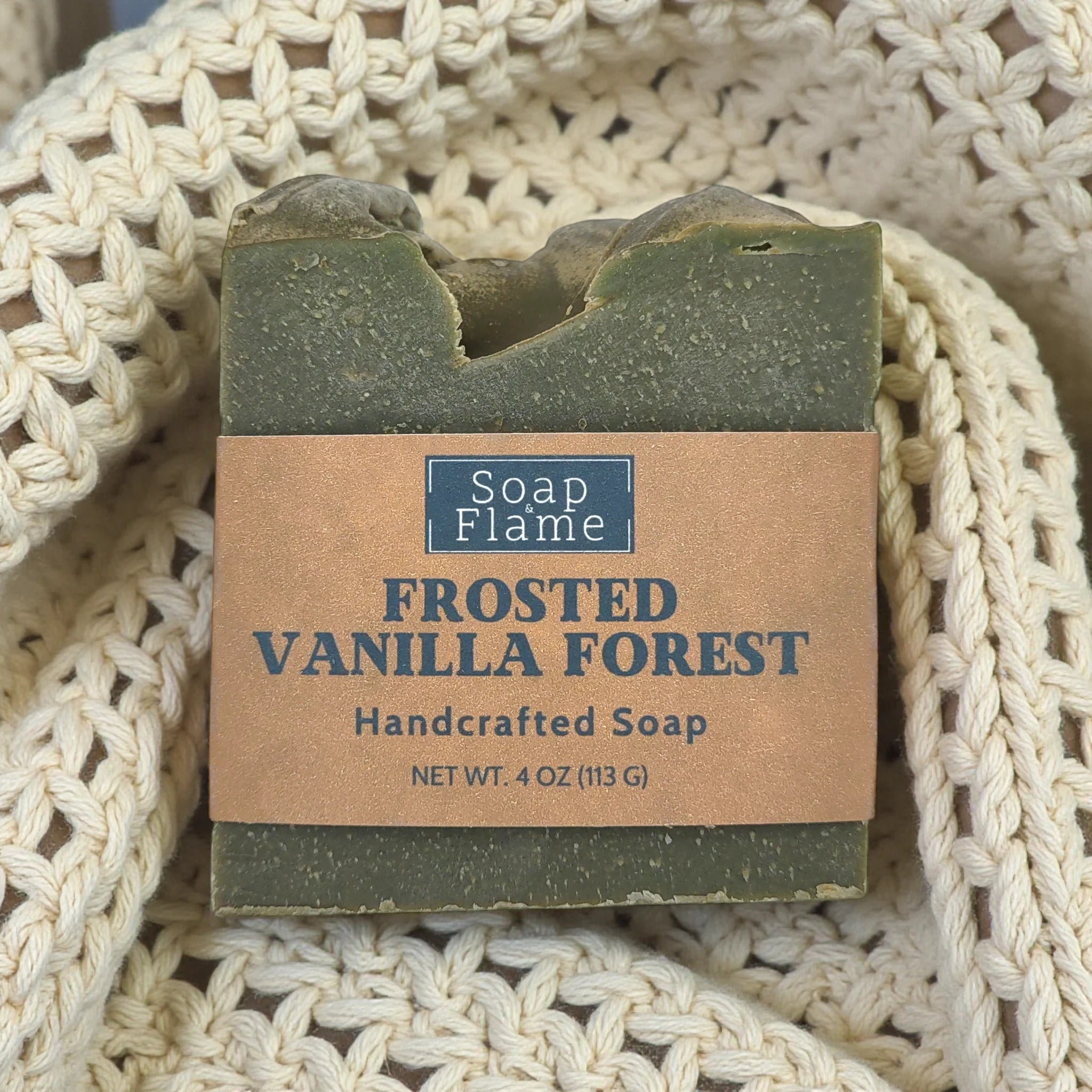 Frosted Vanilla Forest Soap