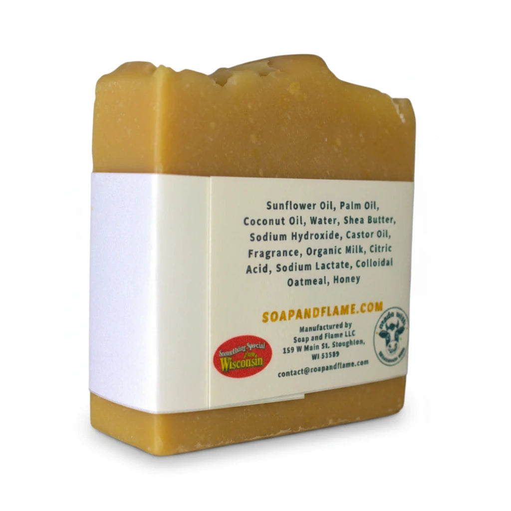 Oatmeal Milk & Honey Soap Bar
