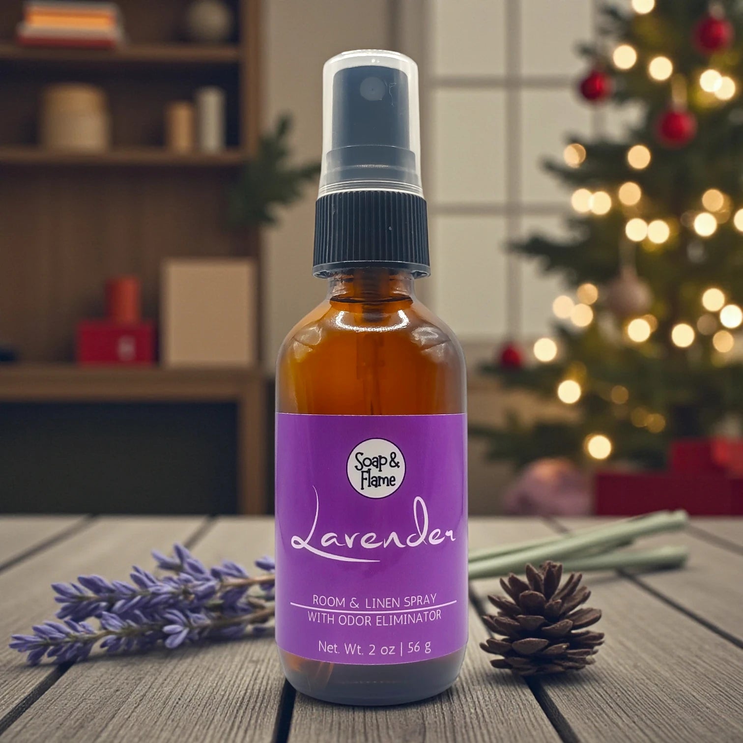 Lavender Room and Linen Spray with Odor Eliminator