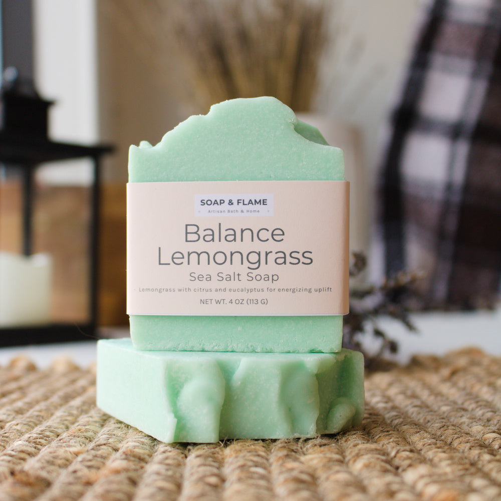 Balance Lemongrass Sea Salt Soap