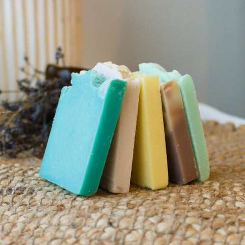 Balance Lemongrass Mini Sea Salt Soap (Half Size Bars)