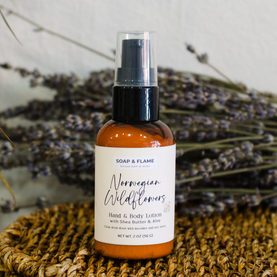 Norwegian Wildflowers Hand & Body Lotion (2 oz)