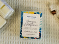 Norwegian wildflowers wax melts in a clamshell