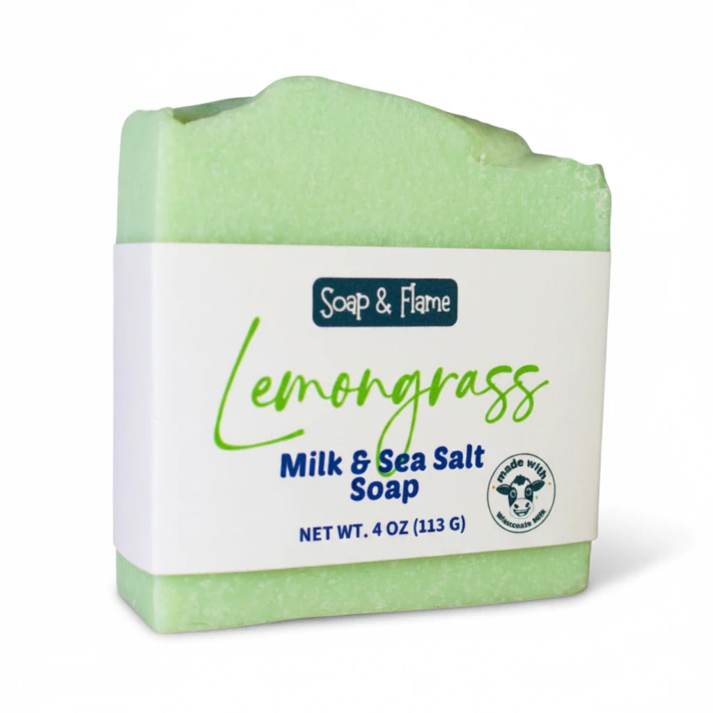 Lemongrass Milk & Sea Salt Soap Bar