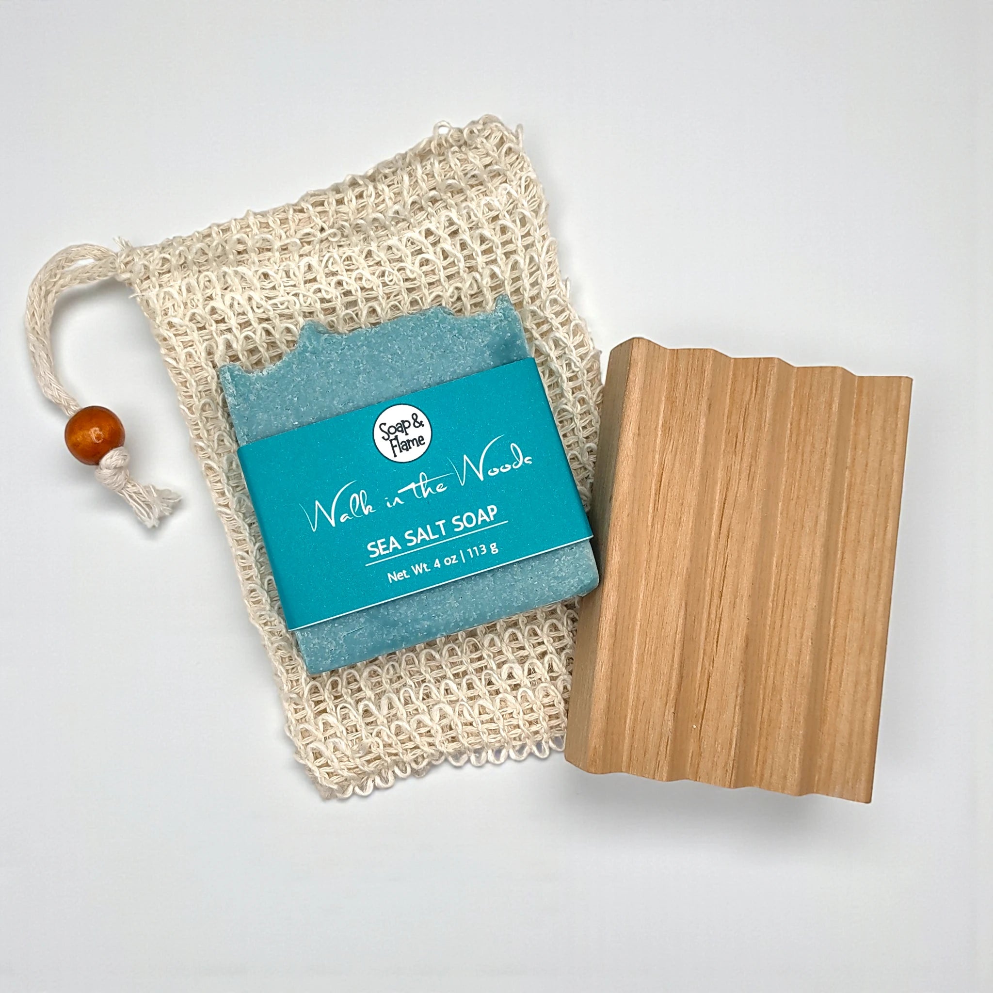 Walk in the Woods Soap, Soap Bag & Soap Dish Gift Set