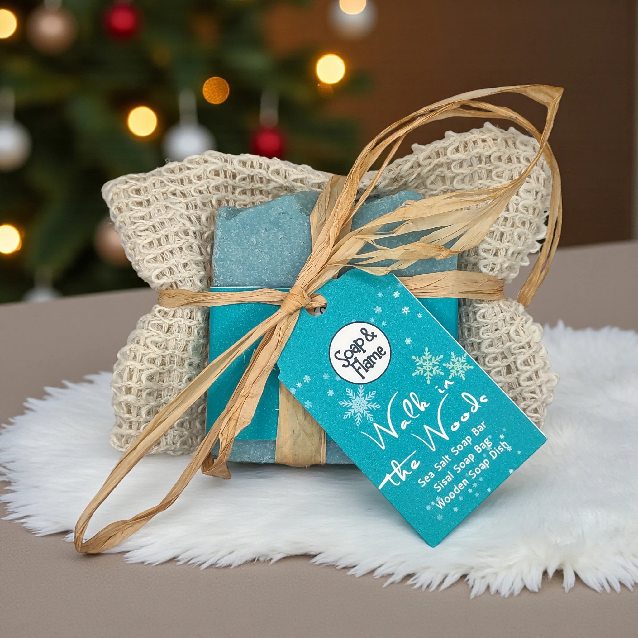 Walk in the Woods Soap, Soap Bag & Soap Dish Gift Set