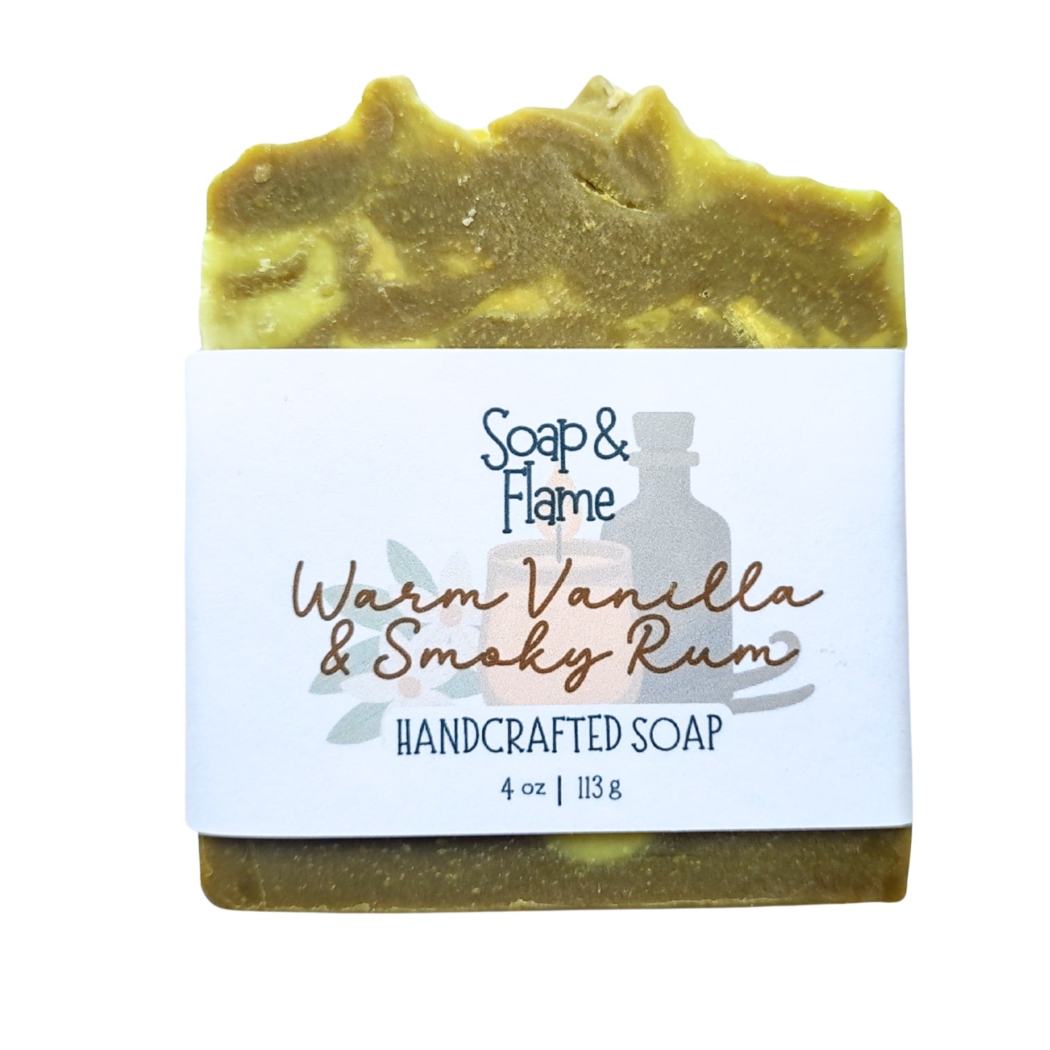 Warm Vanilla & Smoky Rum Soap
