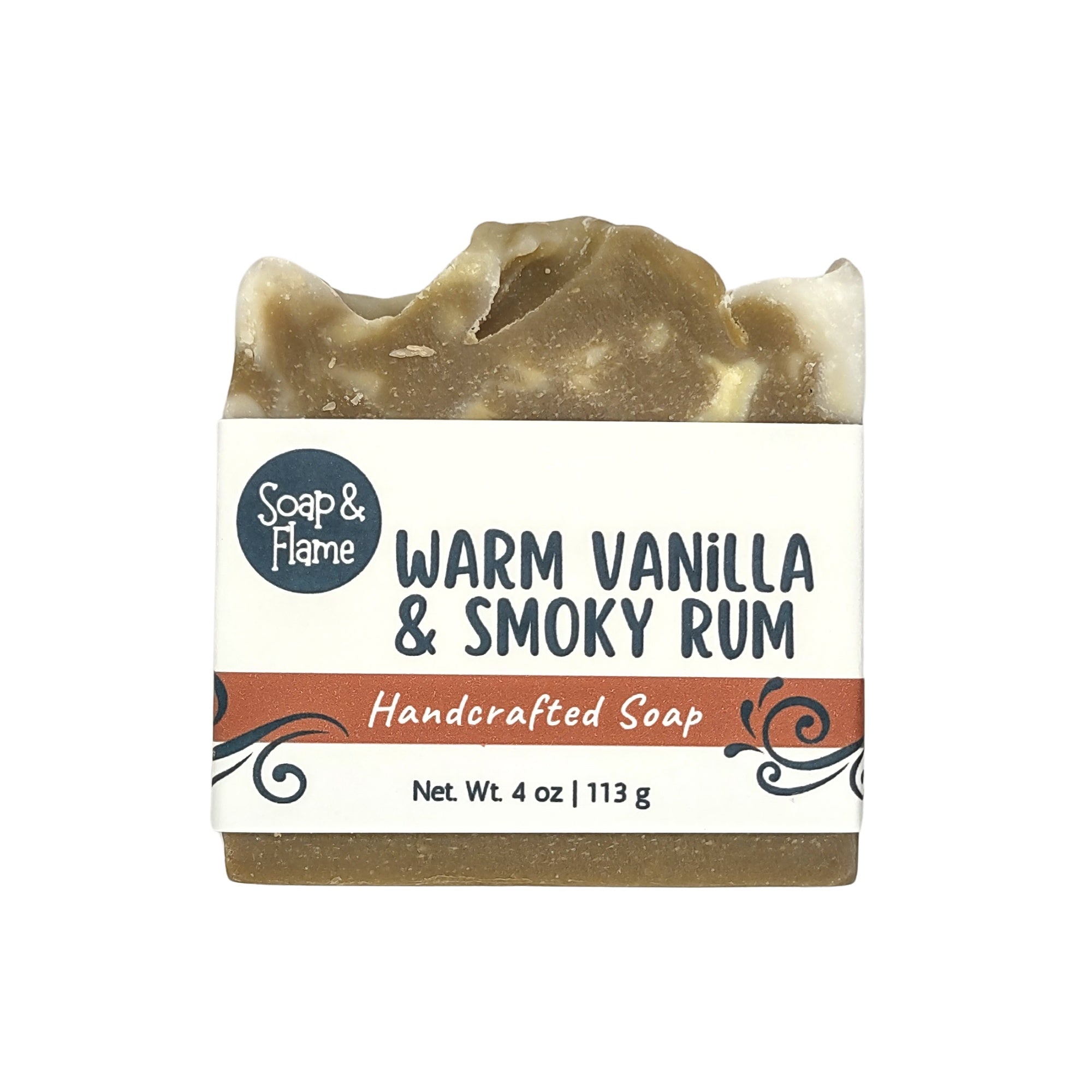 Warm Vanilla & Smoky Rum Soap