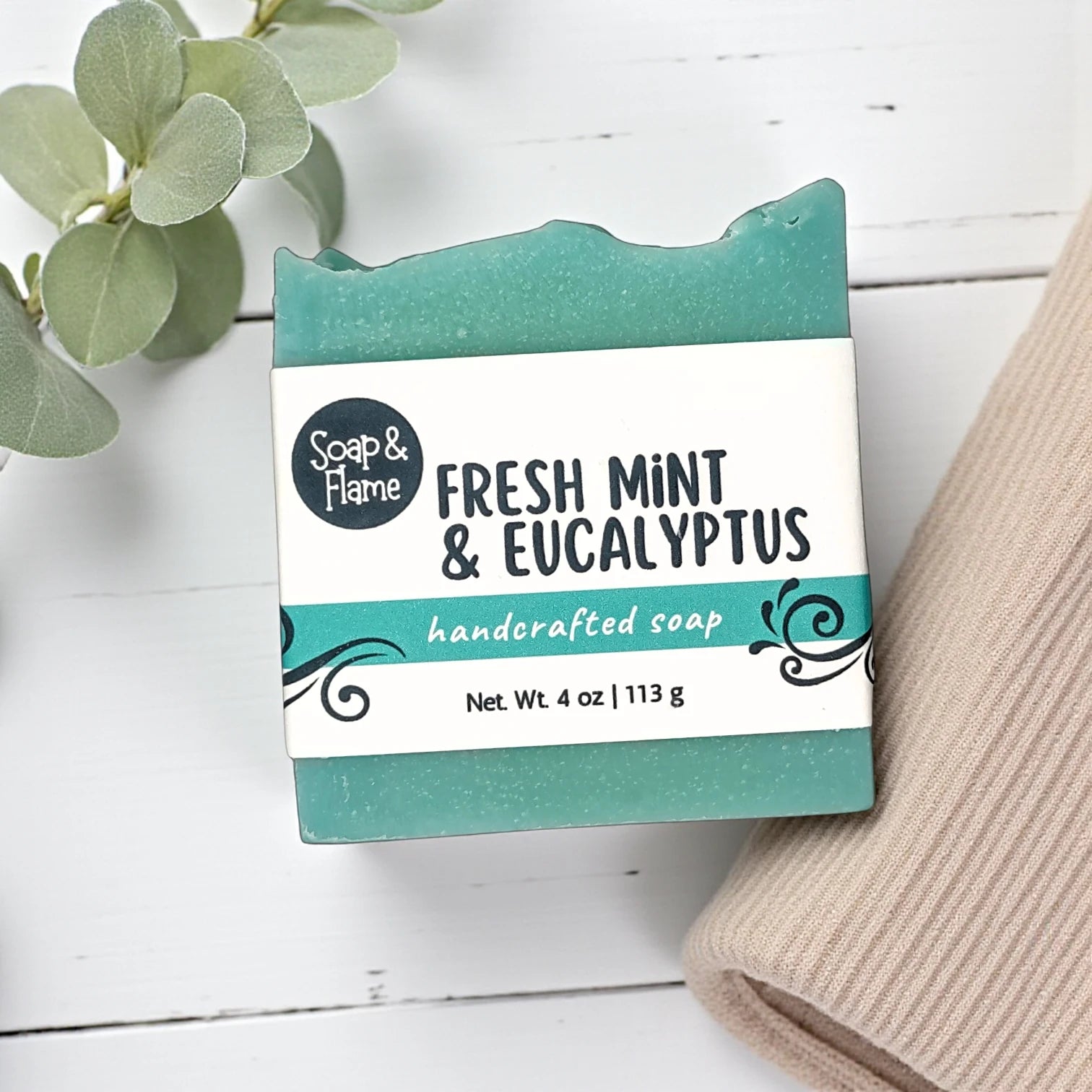 Fresh Mint & Eucalyptus Soap
