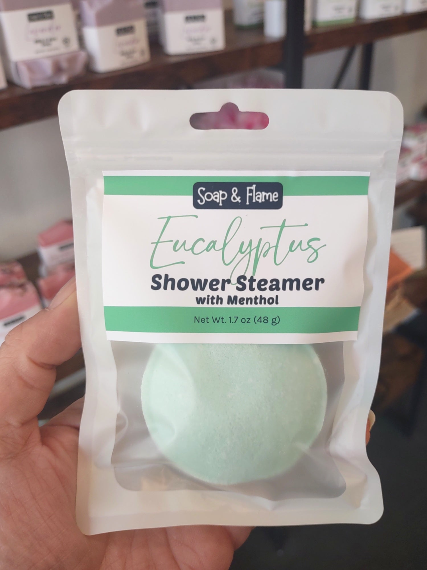 Eucalyptus Shower Steamer with Menthol