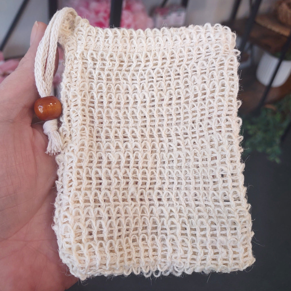 Natural Sisal Soap Bag